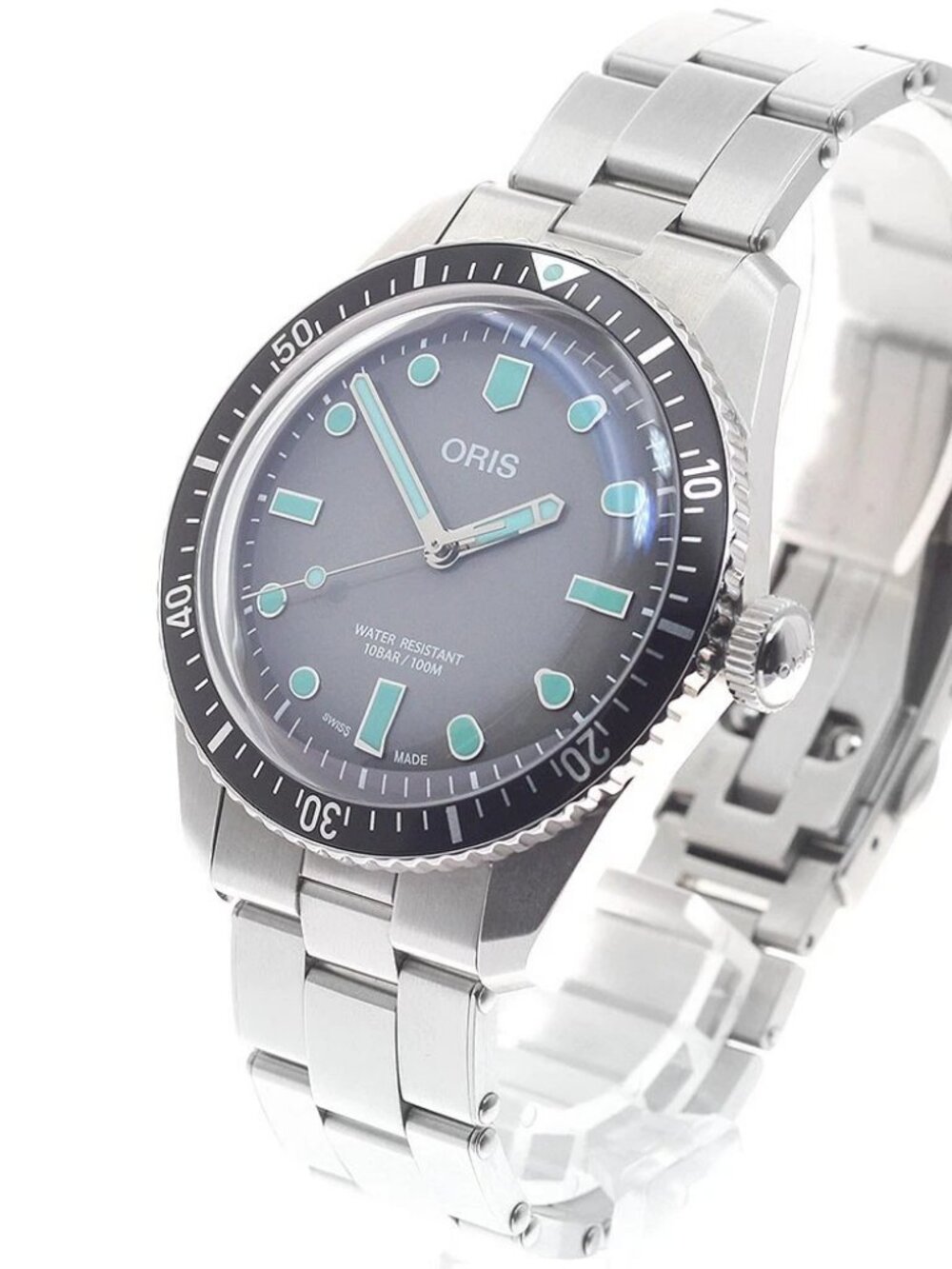 ORIS Divers 65 01 733 7707 4053 gray Dial Automatic Men's Watch_966152
